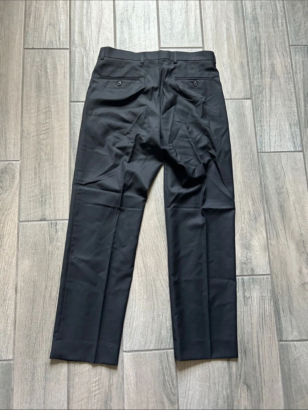 Pronto Uomo Black Dress Pants - Classic Tailored Trousers